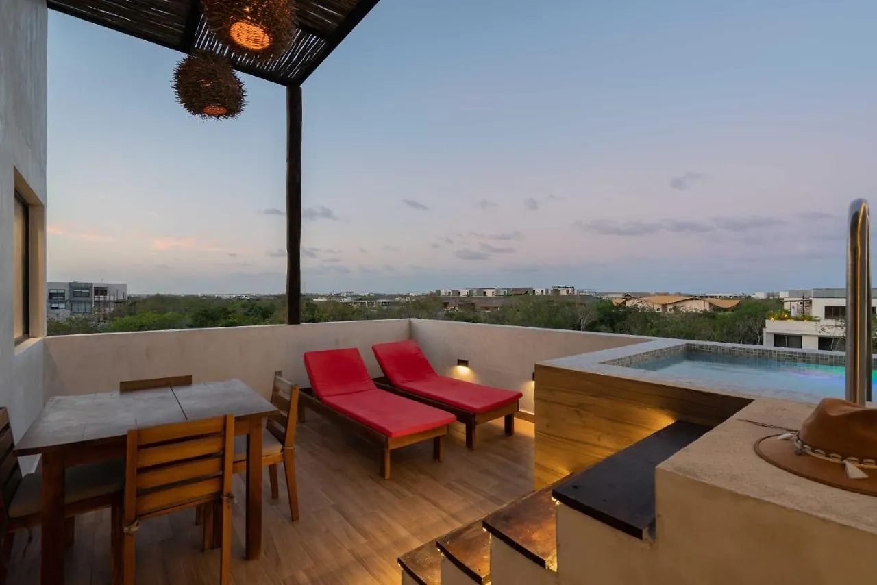Appartement Departamento Tulum Penthouse
