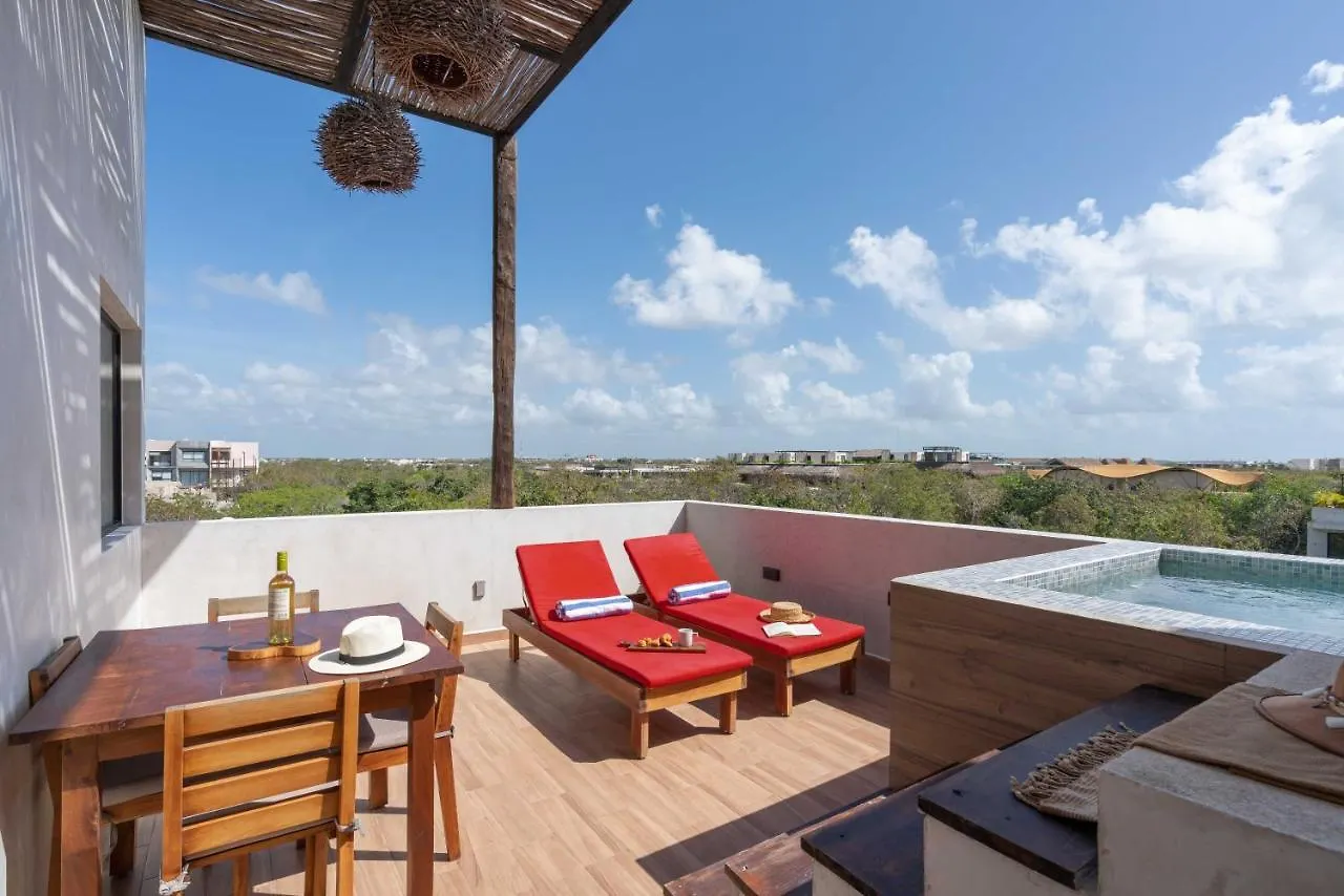Appartement Departamento Tulum Penthouse Mexique